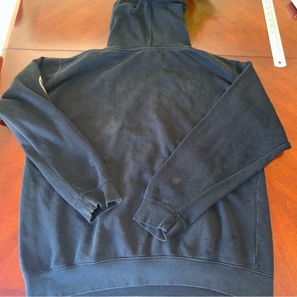 LSU Black and Purple Hoodie Vintage Blue 84 Large Grail - Picture 2 of 10